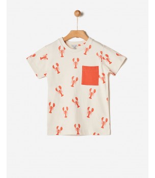 T-shirt Lobsters Allover...
