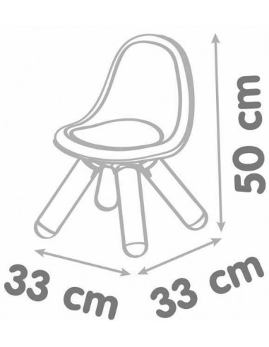 Smoby Kids Chair Green