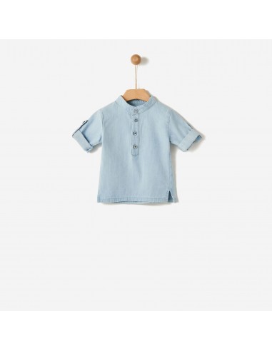 Yell-oh! Tunic Denim Bleached