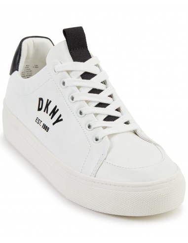 Γυναικεία Άσπρα Δερμάτινα Αθλητικά DKNY