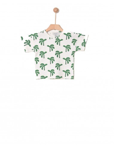 Yell-oh Boys T-shirt Palm Trees Allover