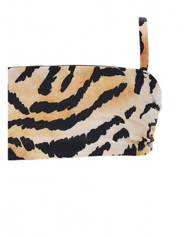 Monnalisa Tiger print two-piece swimsuit