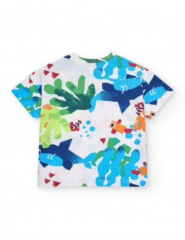 Παιδικό T-shirt Αγόρι Color The Sea...