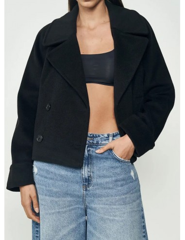 Colcci Women's Short Black Coat