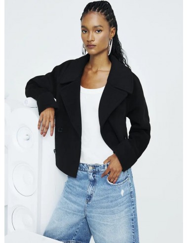 Colcci Women's Short Black Coat