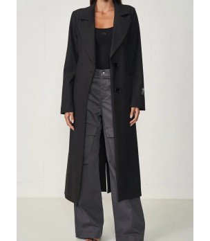 Colcci Women's Black Long Coat