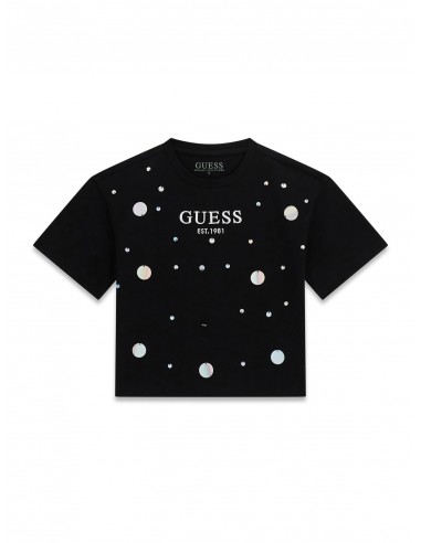 T-shirt με πούλιες Κορίτσι Guess