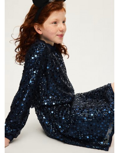 Mayoral Girls Sequins Dress